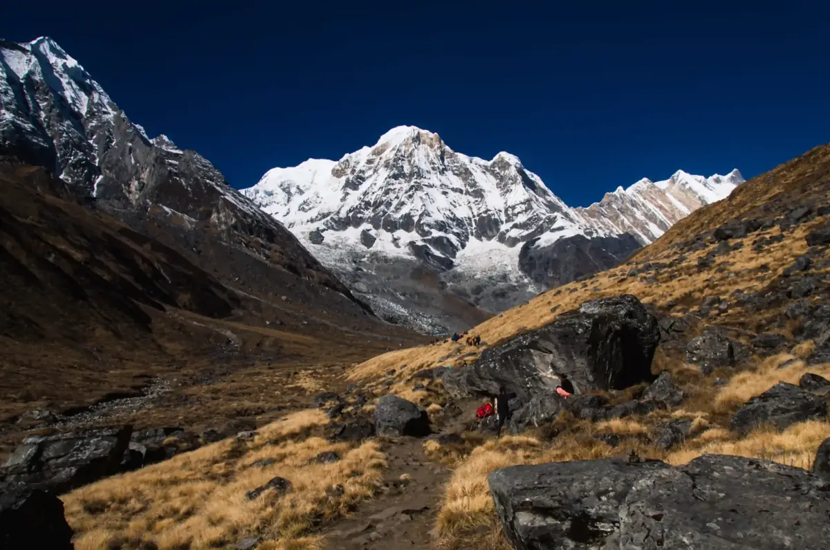 Annapurna region trekking scenery