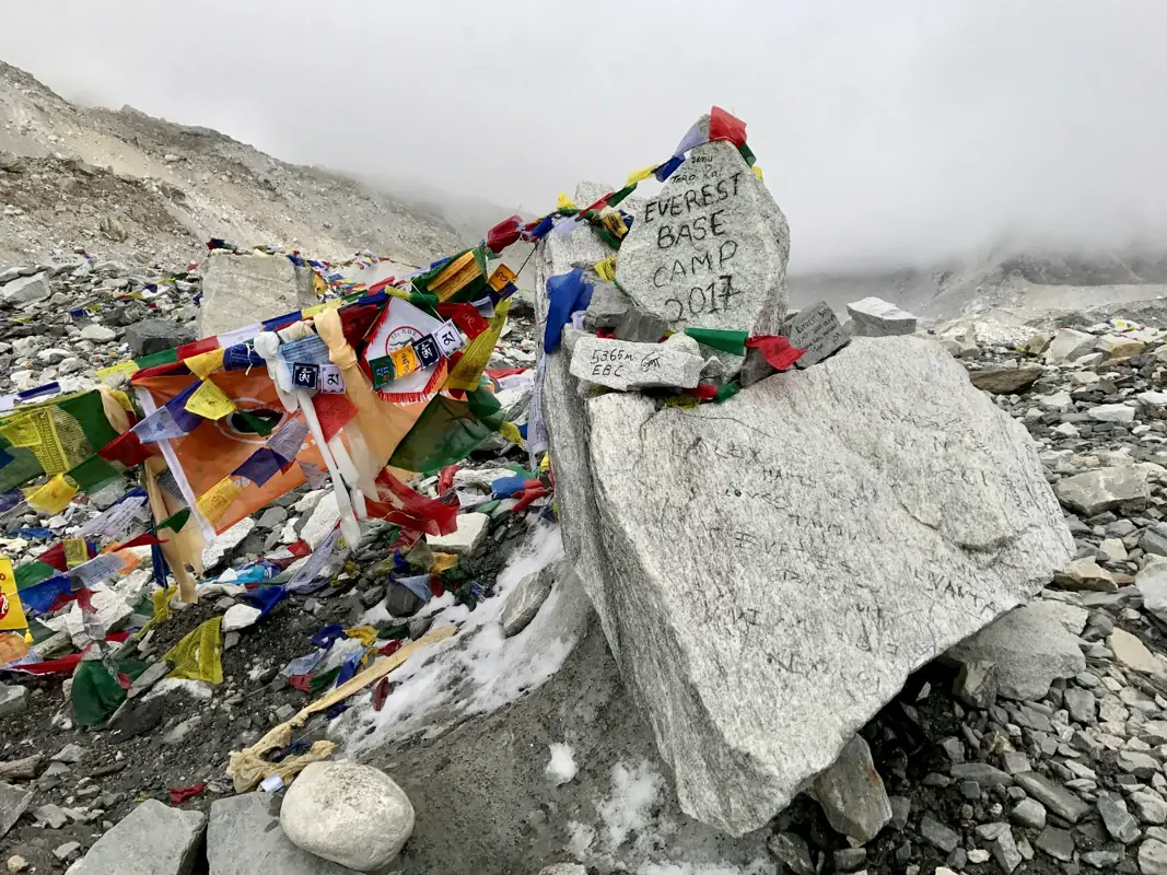 Everest region trekking scenery